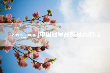 河北中国冠军品牌是真的吗