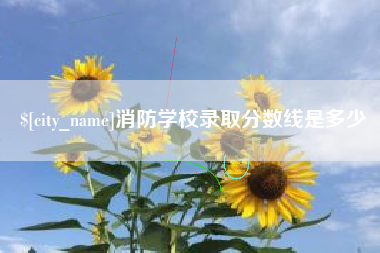 河北消防学校录取分数线是多少