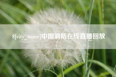 河北中国消防在线直播回放