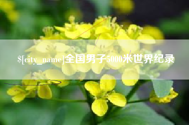 河北全国男子5000米世界纪录