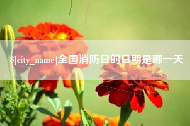 河北全国消防日的日期是哪一天