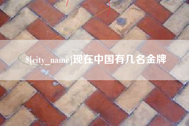 河北现在中国有几名金牌