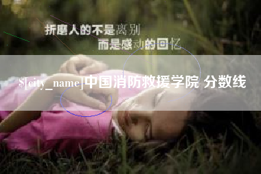 河北中国消防救援学院 分数线
