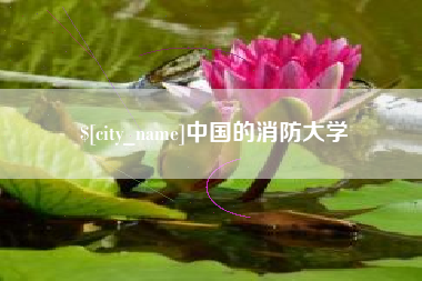 河北中国的消防大学