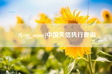 河北中国失信执行查询