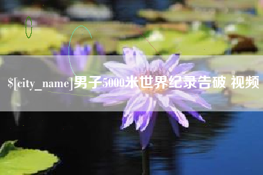 河北男子5000米世界纪录告破 视频