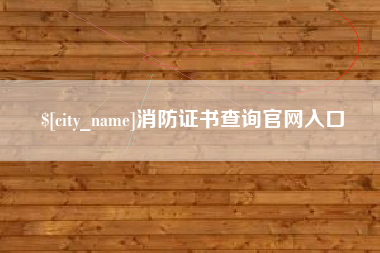 河北消防证书查询官网入口