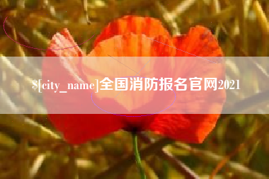 河北全国消防报名官网2021